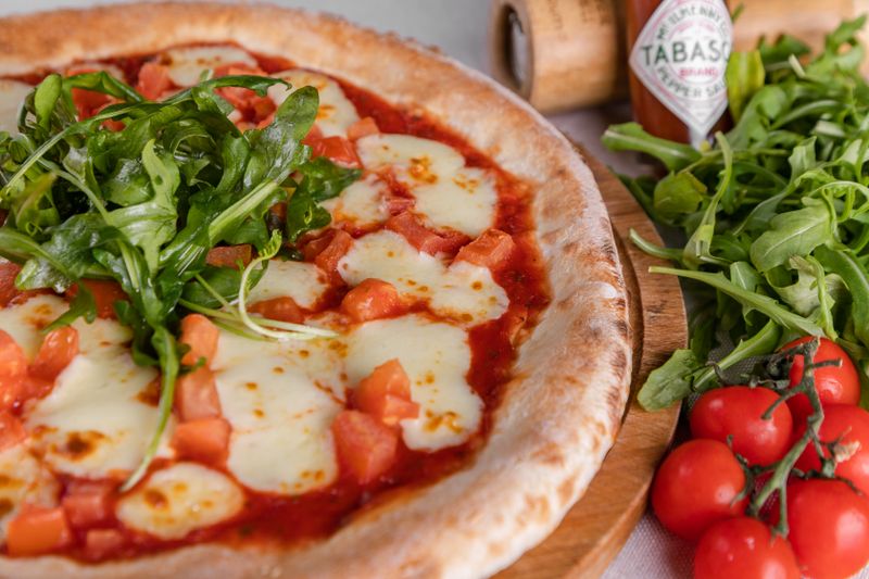 Veggie Delight pizza